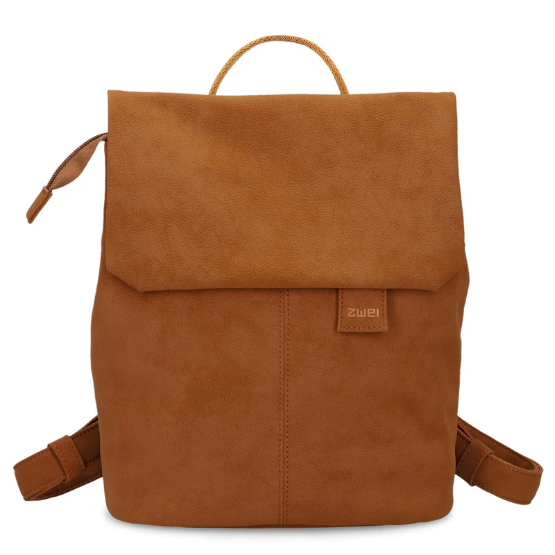 zwei Mademoiselle MR8 - Mochila 29 cm (nubuk-cognac)