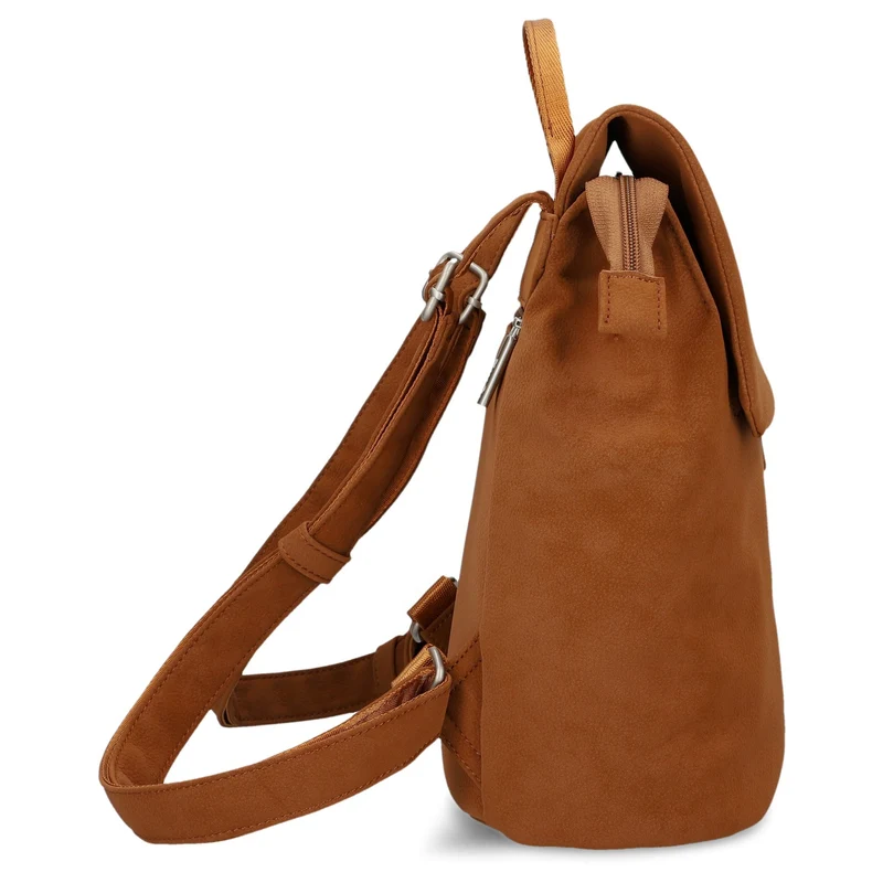 zwei Mademoiselle MR8 - Mochila 29 cm (nubuk-cognac)