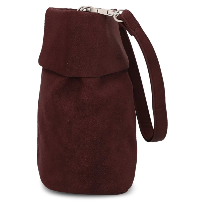 zwei Mademoiselle M8 - Bolso de hombro 25 cm (nubuk-bordeaux)