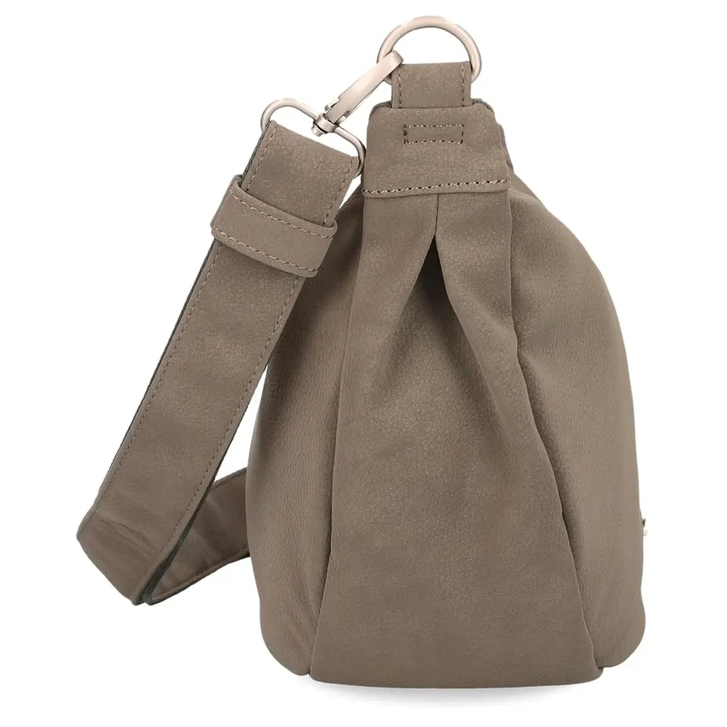 zwei Mademoiselle M70 - Bolso bandolera 34 cm (nubuk-mud)