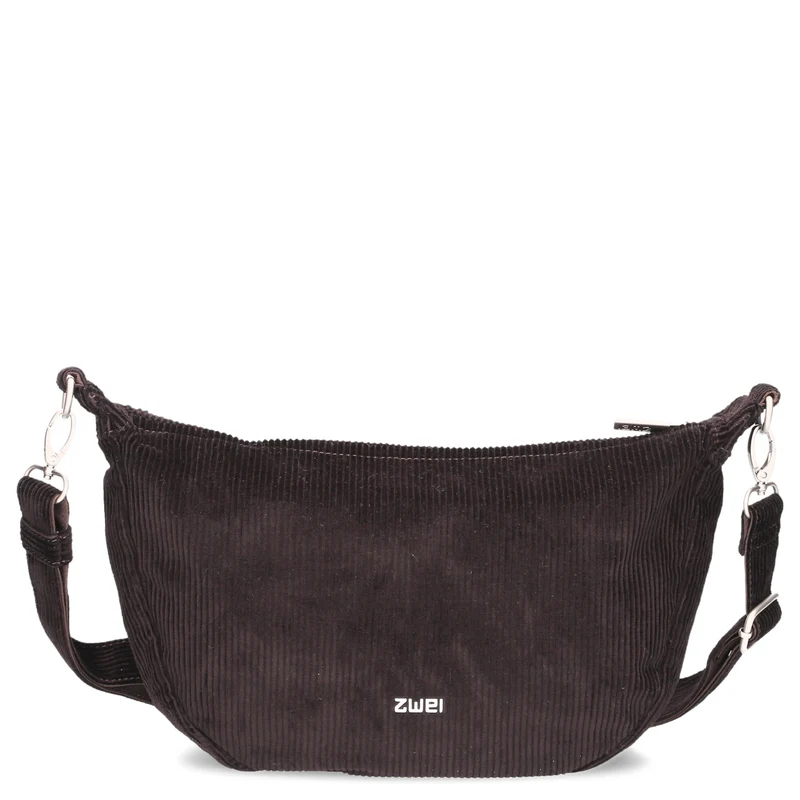 zwei Mademoiselle M70 - Bolso bandolera 34 cm (cord-espresso)
