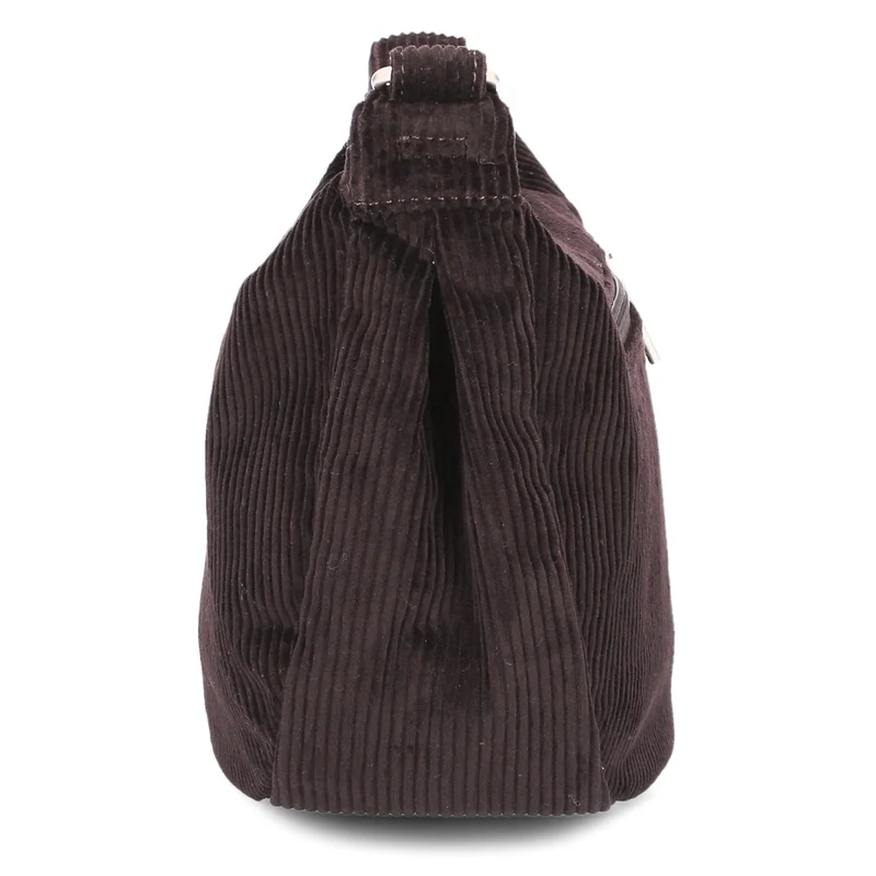 zwei Mademoiselle M70 - Bolso bandolera 34 cm (cord-espresso)