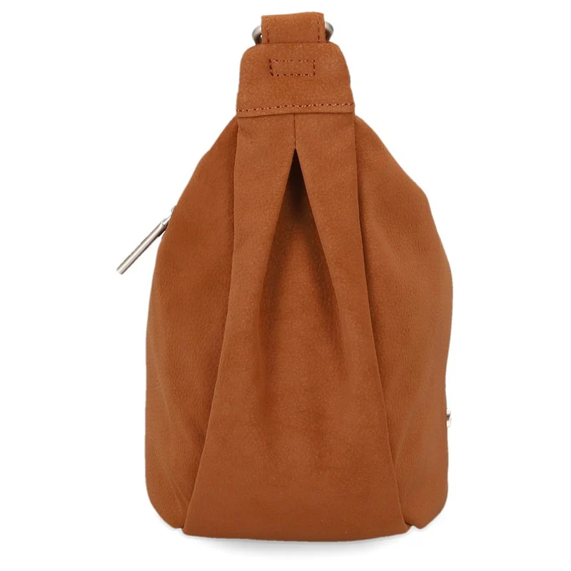 zwei Mademoiselle M70 - Bolso bandolera 34 cm (nubuk-cognac)