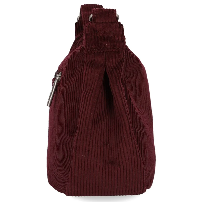 zwei Mademoiselle M70 - Bolso bandolera 34 cm (cord-bordeaux)