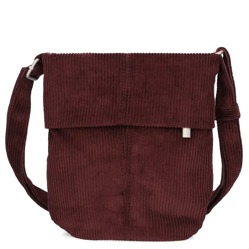 zwei Mademoiselle M45 - Bolso de hombro 22 cm (cord-bordeaux)