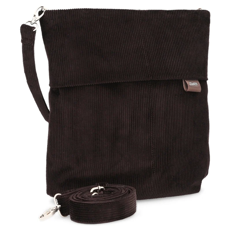 zwei Mademoiselle M12 - Bolso de hombro 32 cm (cord-espresso)