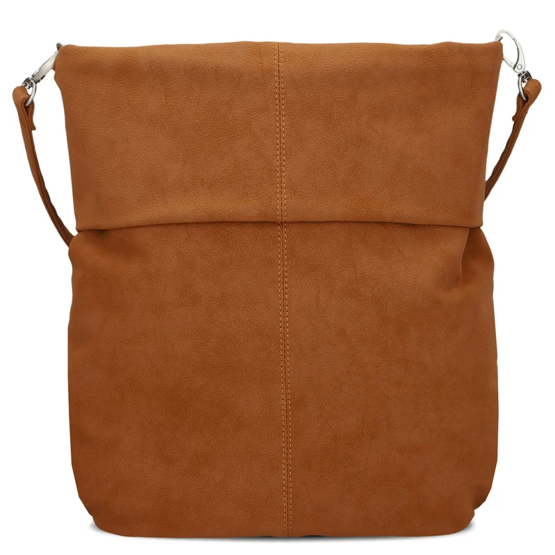 zwei Mademoiselle M12 - Bolso de hombro 32 cm (nubuk-cognac)