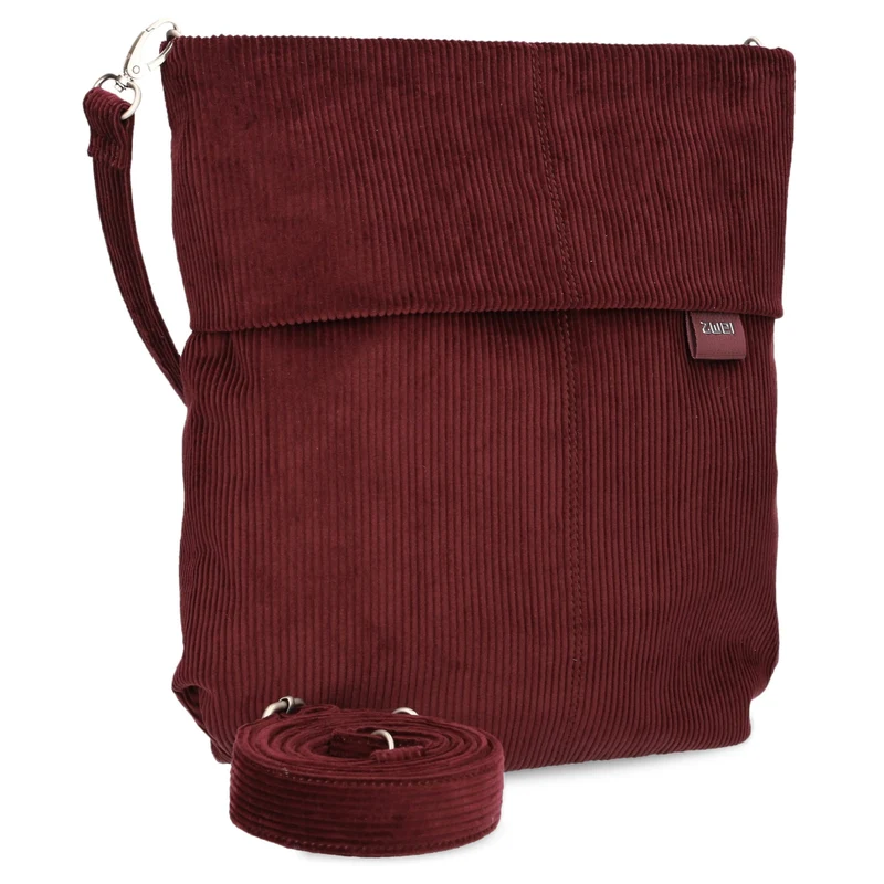 zwei Mademoiselle M12 - Bolso de hombro 32 cm (cord-bordeaux)