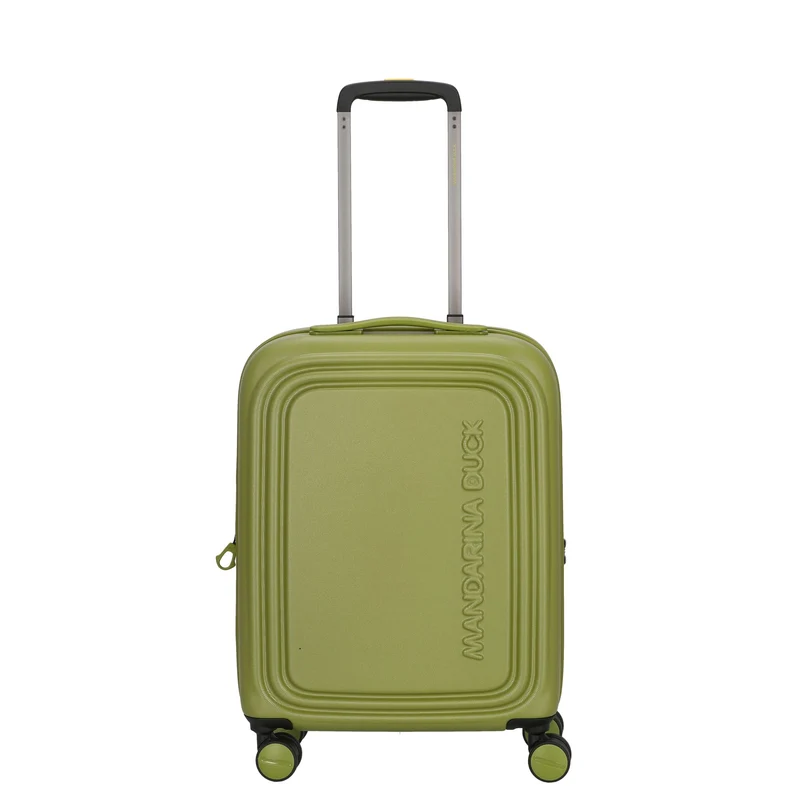 Mandarina Duck Logoduck+ - Trolley de cabina con 4 ruedas 52 cm expandible (winter olive)