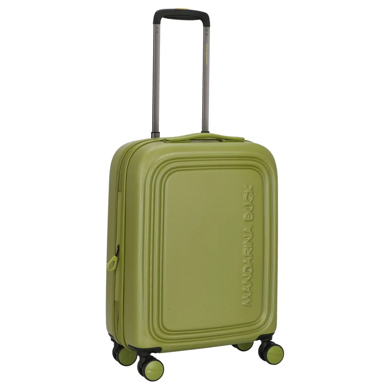 Mandarina Duck Logoduck+ - Trolley de cabina con 4 ruedas 52 cm expandible (winter olive)
