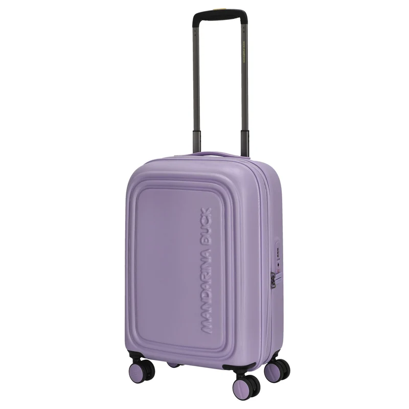 Mandarina Duck Logoduck+ - Trolley de cabina con 4 ruedas 55 cm S expandible (frosty lilac)