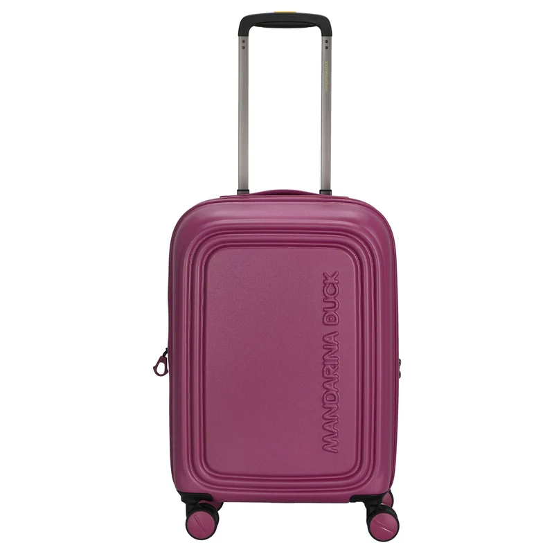 Mandarina Duck Logoduck+ - Trolley de cabina con 4 ruedas 55 cm S expandible (digital pink)