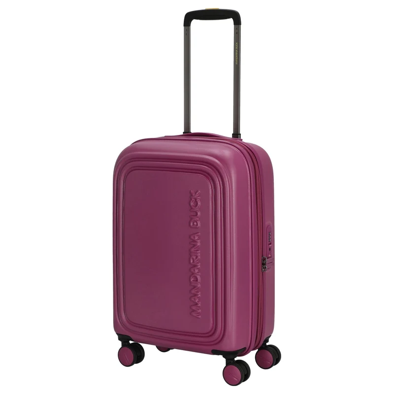 Mandarina Duck Logoduck+ - Trolley de cabina con 4 ruedas 55 cm S expandible (digital pink)