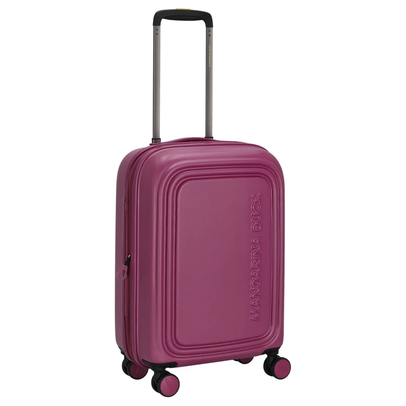 Mandarina Duck Logoduck+ - Trolley de cabina con 4 ruedas 55 cm S expandible (digital pink)