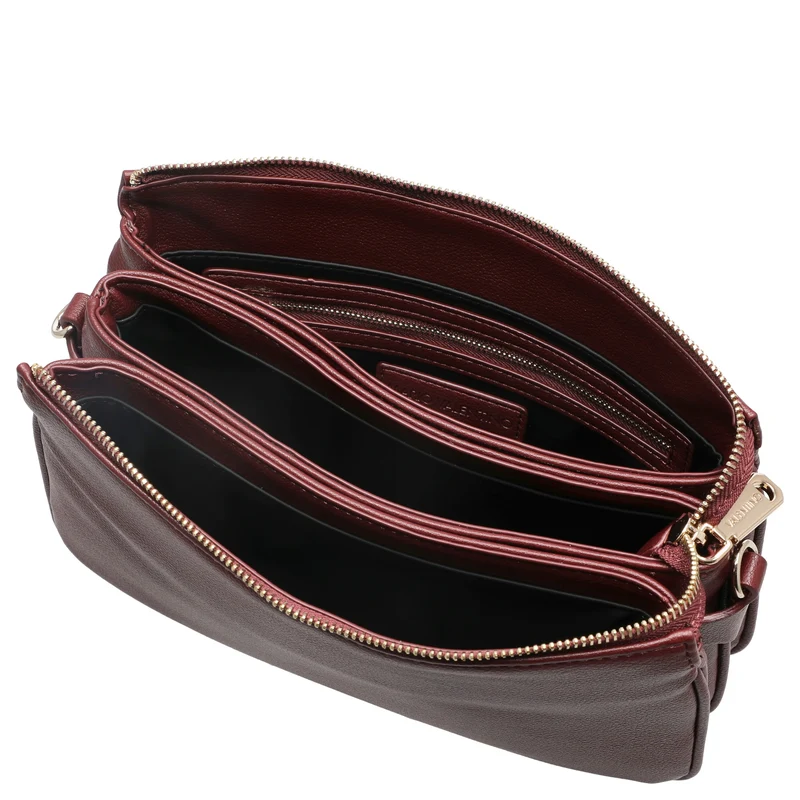 Valentino Bags Barn - Bolso bandolera (bordeaux)