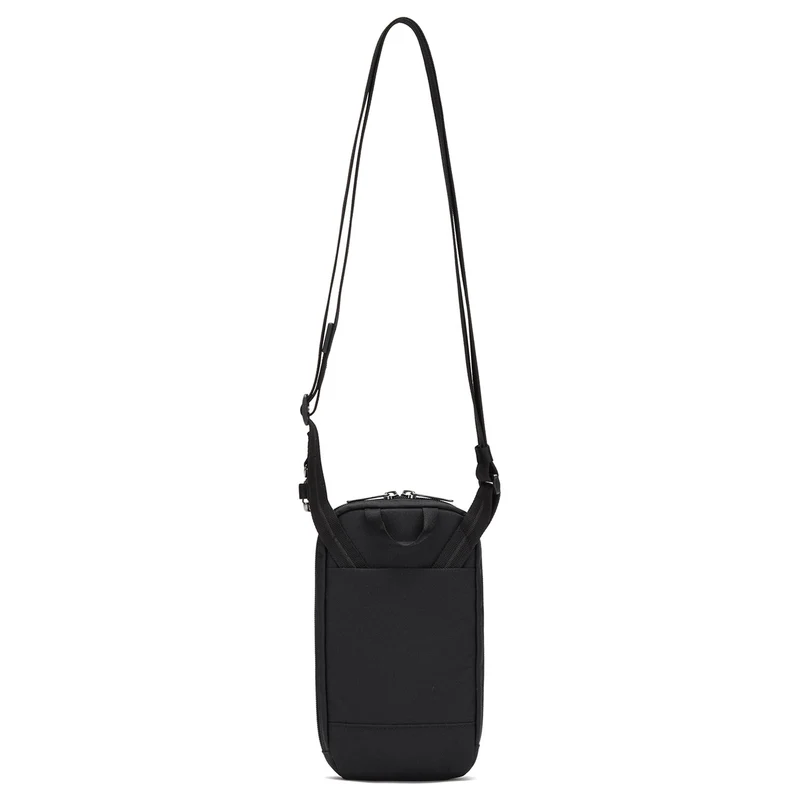 pacsafe RFIDsafe Tech Crossbody - Bolso bandolera 22 cm (negro azabache)