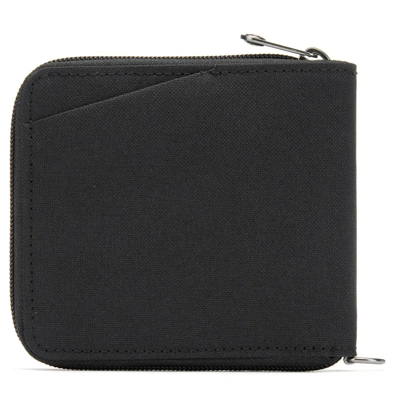 pacsafe RFIDsafe Zip Around Wallet - Cartera 6cc 11 cm (jet black)
