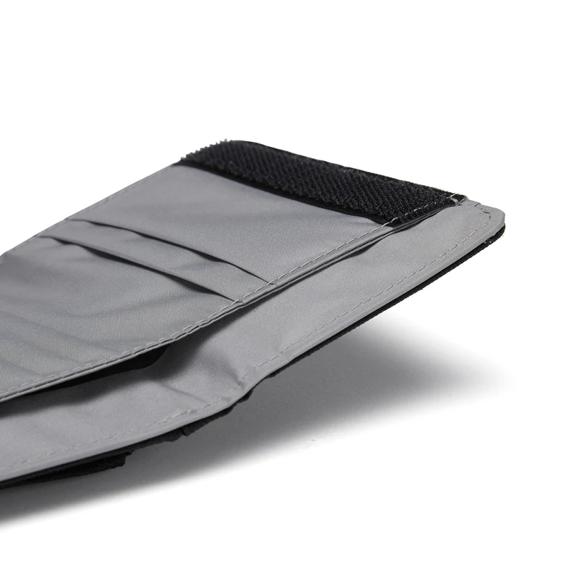 pacsafe RFIDsafe Trifold Wallet - Cartera 6 cc 11.5 cm (jet black)