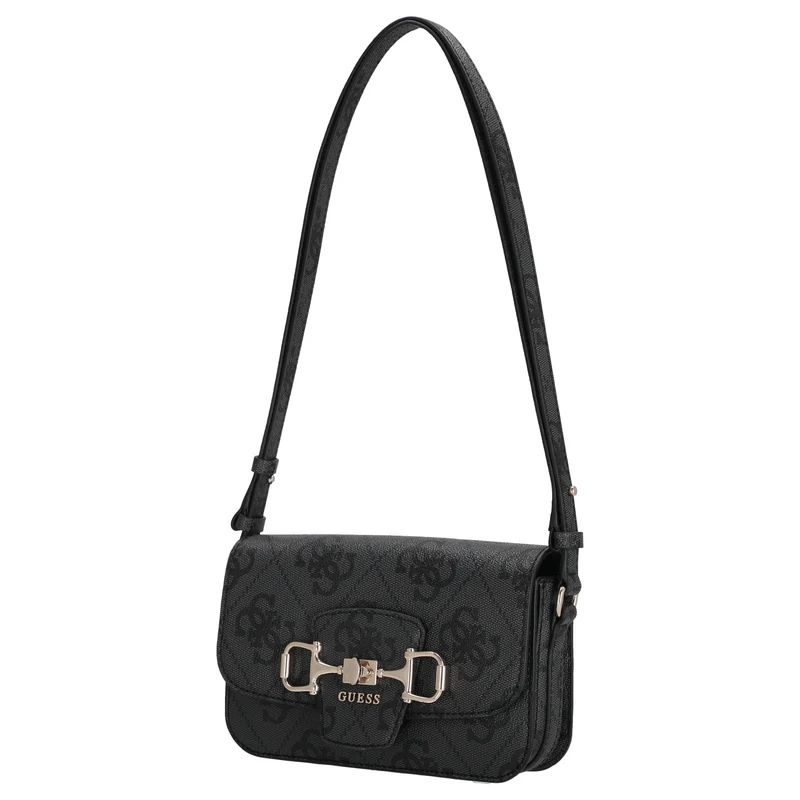 Guess Janie Logo - Bolso bandolera 21 cm (coal logo)
