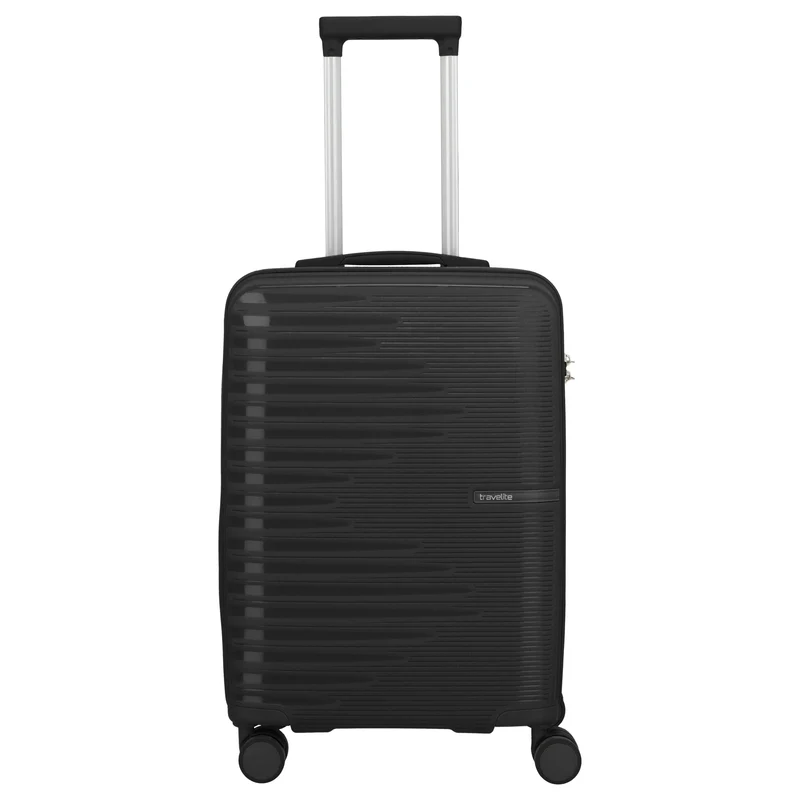 Travelite Pacific - Trolley de cabina con 4 ruedas S 55 cm (black)