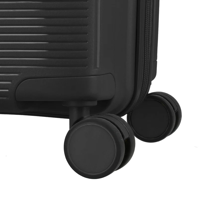 Travelite Pacific - Trolley de cabina con 4 ruedas S 55 cm (black)