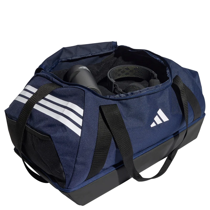 adidas Tiro Duffle Bag Medium - Bolsa deportiva 59.5 cm (Bodenfach) (team navy blue2/white)