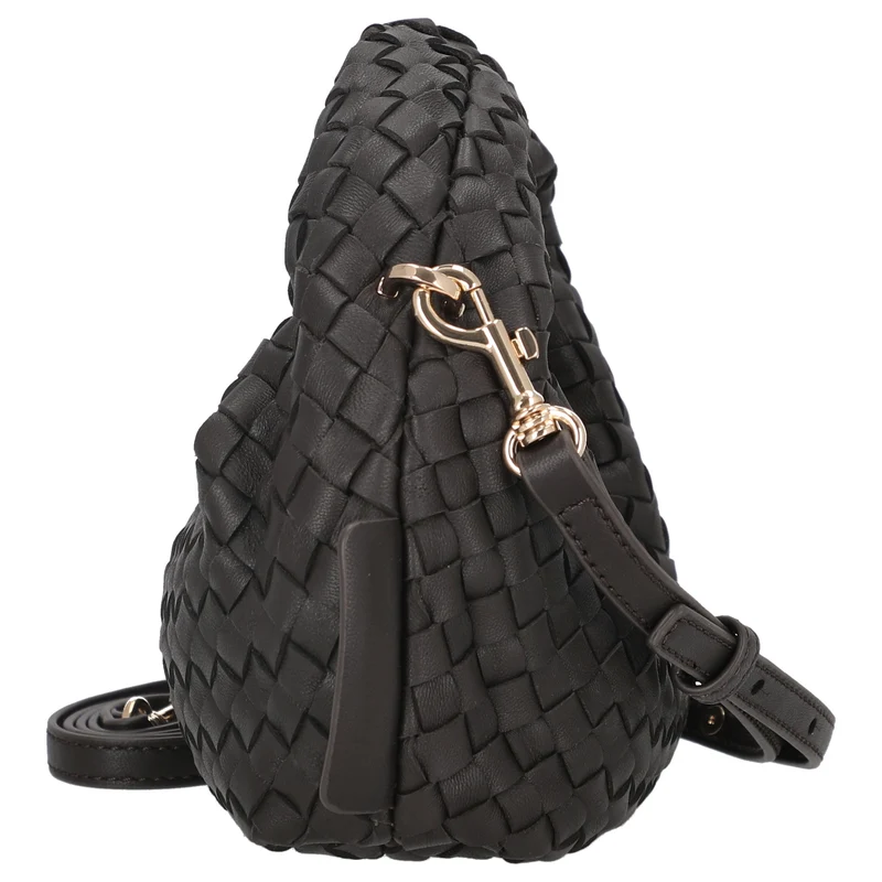 Les Visionnaires Greta Micro Weave Silky - Bolso de mano 20 cm (cafe)