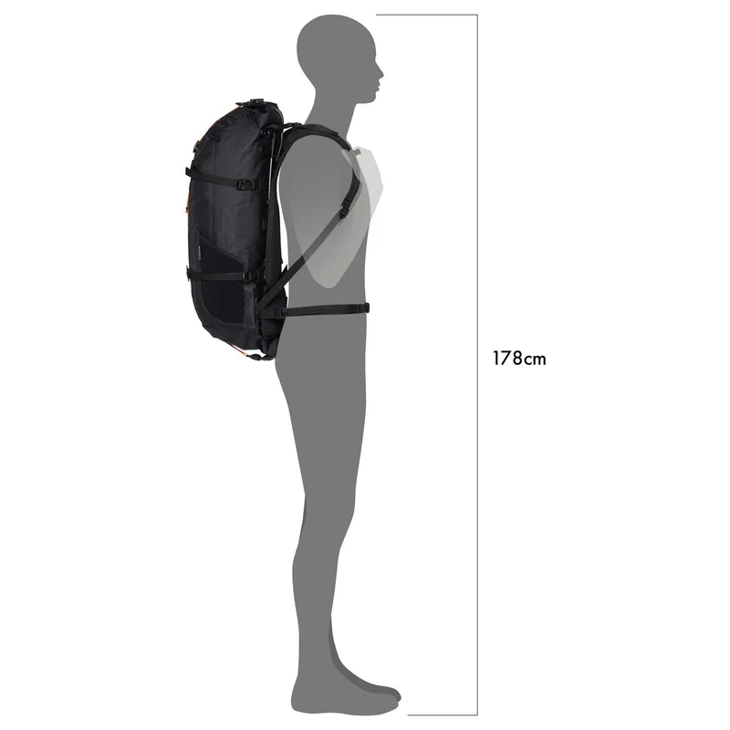 Ortlieb Atrack Bike 25 - Mochila (Bikepacking) 56 cm (black matt)