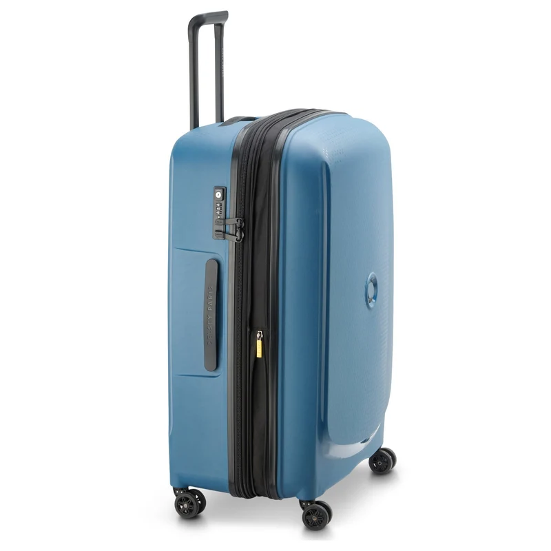 Delsey Paris Belmont Plus - Trolley de 4 ruedas 76 cm expandible (blau)