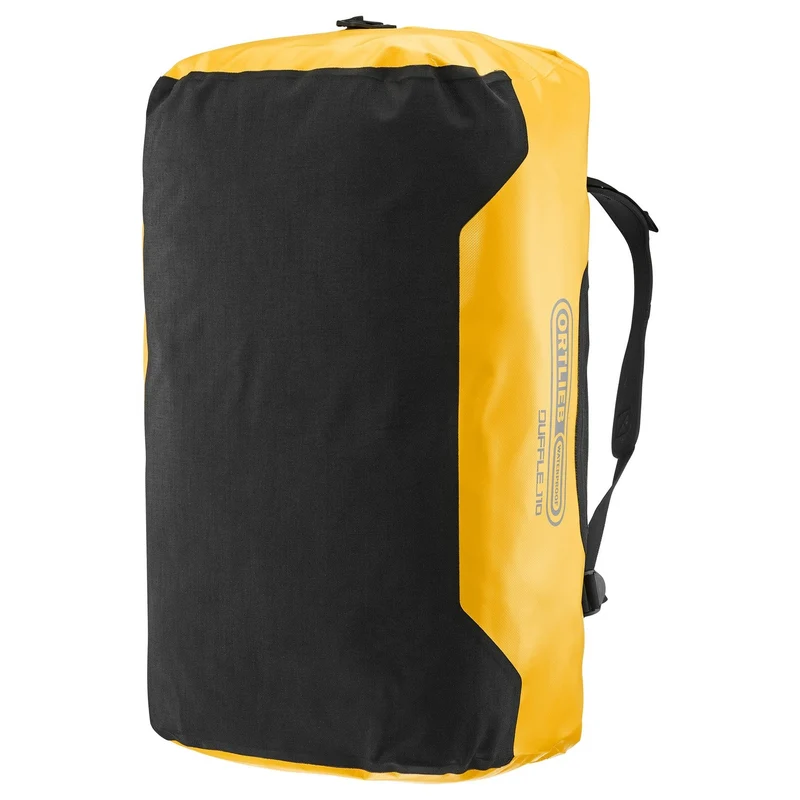 Ortlieb Duffle 110 - Bolsa de viaje/ Mochila 70 cm (yellow black)