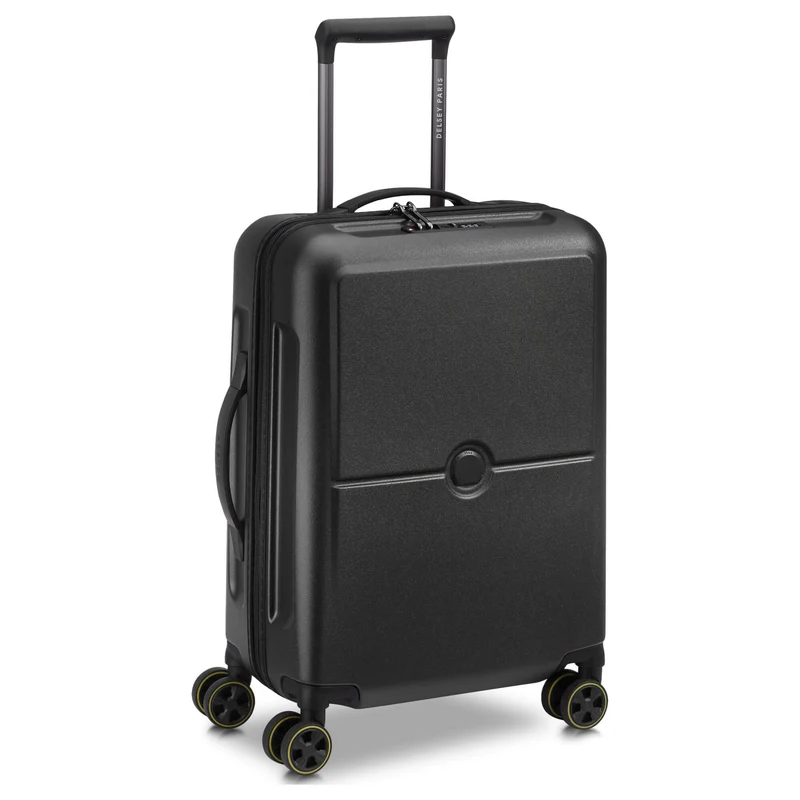 Delsey Paris Turenne 2.0 - Trolley de cabina con 4 ruedas Slim 55 cm (schwarz)
