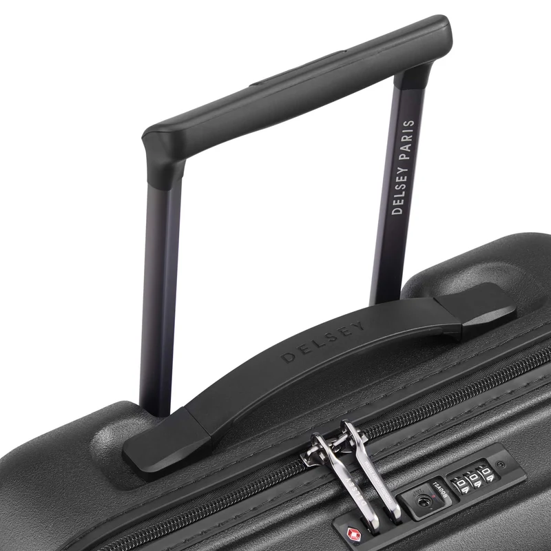 Delsey Paris Turenne 2.0 - Trolley de cabina con 4 ruedas Slim 55 cm (schwarz)