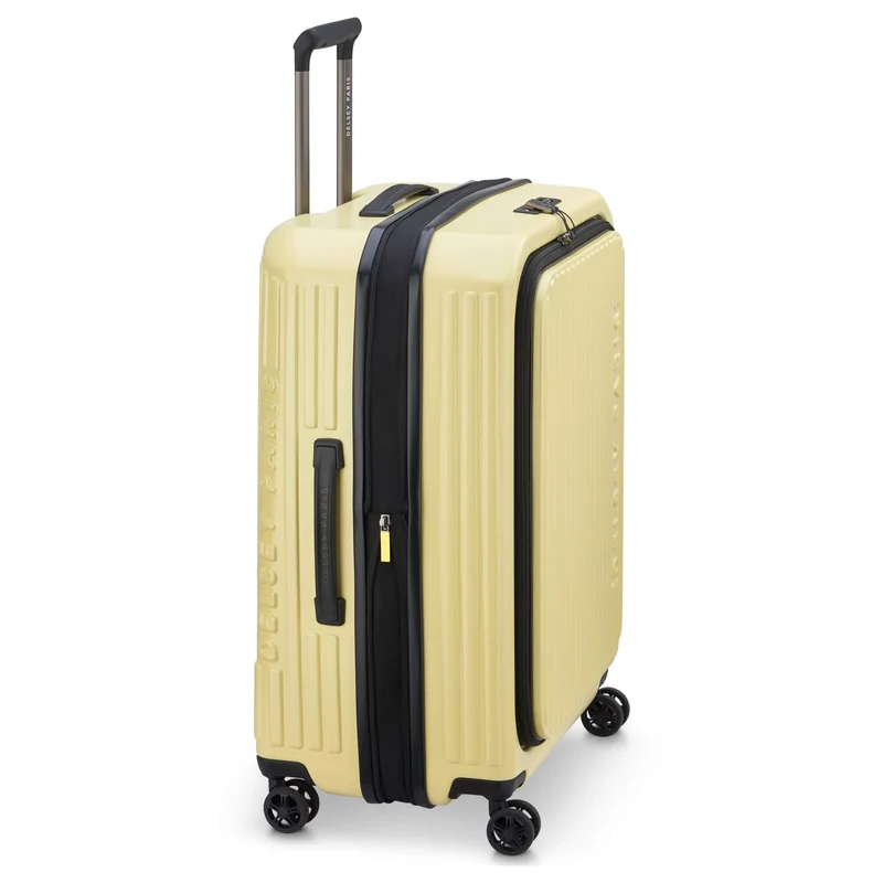 Delsey Paris Securitime - Trolley de cabina S 4 ruedas 55 cm expandible (blassgelb)