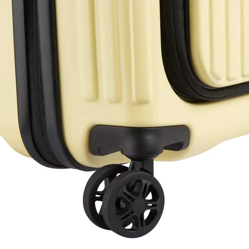 Delsey Paris Securitime - Trolley de cabina S 4 ruedas 55 cm expandible (blassgelb)