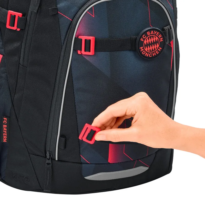 Coocazoo Mate - Set de mochila escolar 2 piezas FC Bayern Stern des Südens "Limited Edition" 48 cm (FCB)