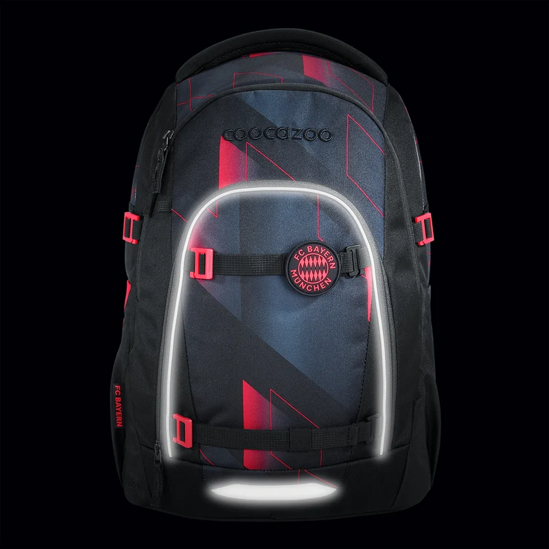 Coocazoo Mate - Set de mochila escolar 2 piezas FC Bayern Stern des Südens "Limited Edition" 48 cm (FCB)