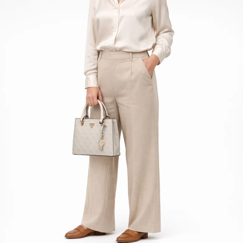 Guess Noelle ll - Bolso de mano 25 cm (bone logo)
