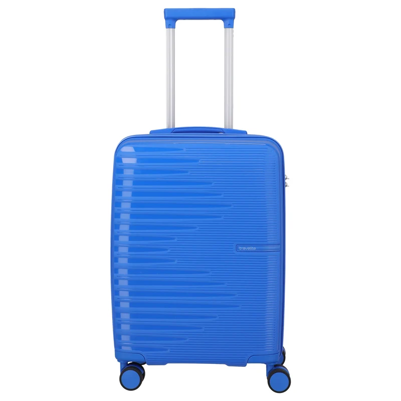 Travelite Pacific - Trolley de cabina con 4 ruedas S 55 cm (blue)