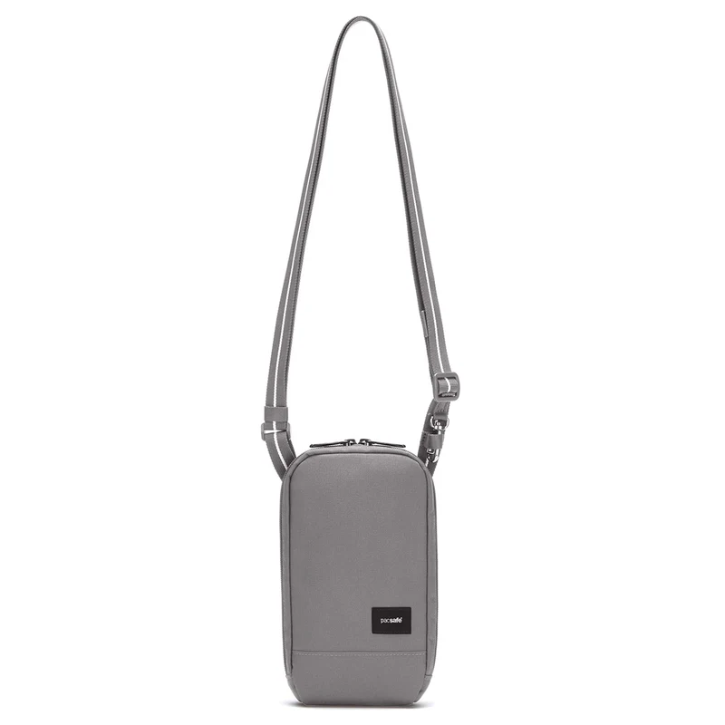 pacsafe RFIDsafe Tech Crossbody - Bandolera 22 cm (color: piedra)