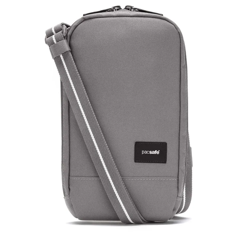 pacsafe RFIDsafe Tech Crossbody - Bandolera 22 cm (color: piedra)