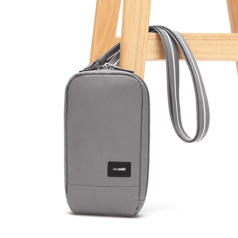pacsafe RFIDsafe Tech Crossbody - Bandolera 22 cm (color: piedra)