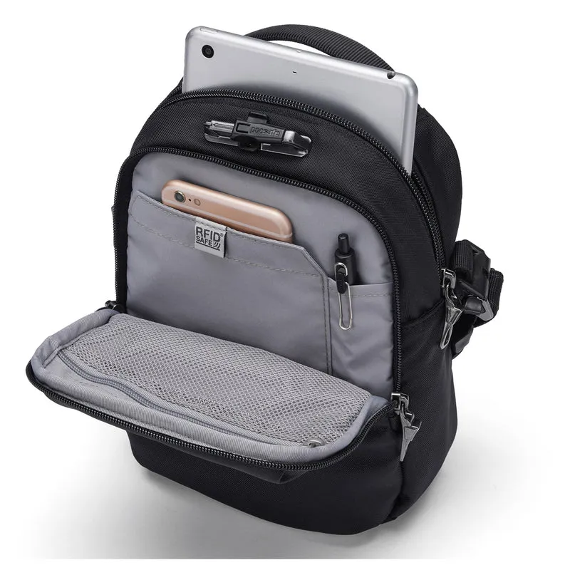 pacsafe V Companion Crossbody - Bandolera 23 cm (negro azabache)