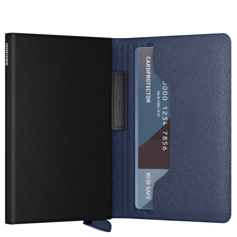 Secrid Liba Bandwallet - Cartera 6cc 10.2 cm RFID (navy-black)