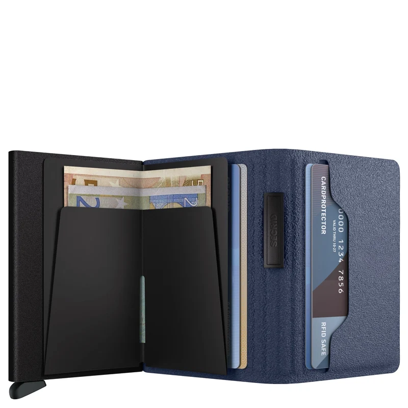 Secrid Liba Bandwallet - Cartera 6cc 10.2 cm RFID (navy-black)