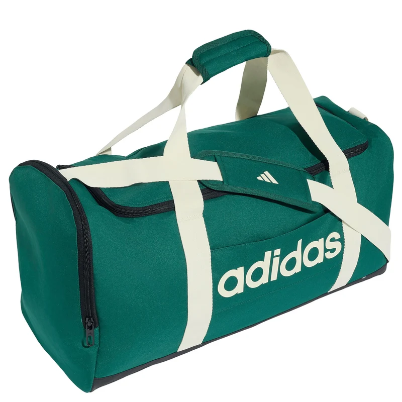 adidas Linear - Bolsa deportiva M 56 cm (collegiate green/ivory)