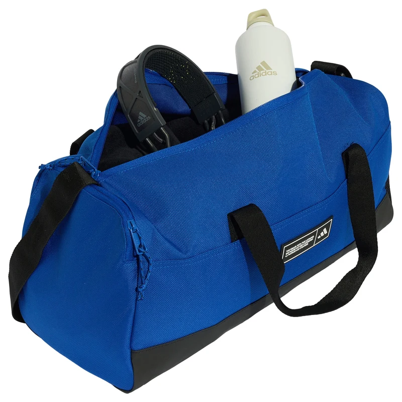 adidas 3 Stripes Duffel Bag Small - Bolsa weekender (team royal blue/black)
