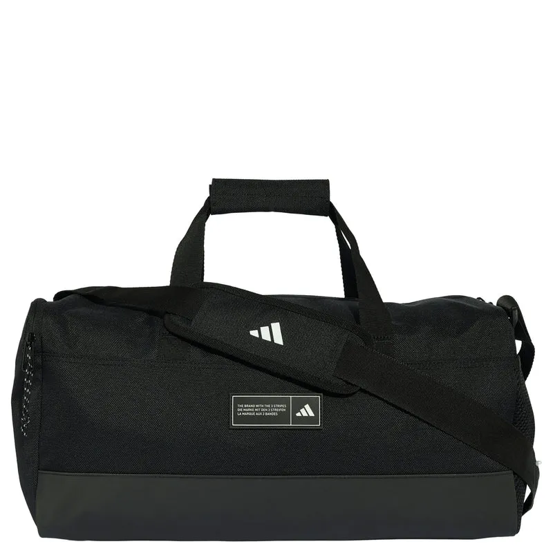 adidas 3 Stripes Duffel Bag Small - Bolsa de fin de semana (black)