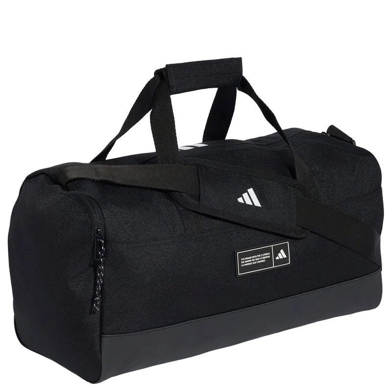 adidas 3 Stripes Duffel Bag Small - Bolsa de fin de semana (black)