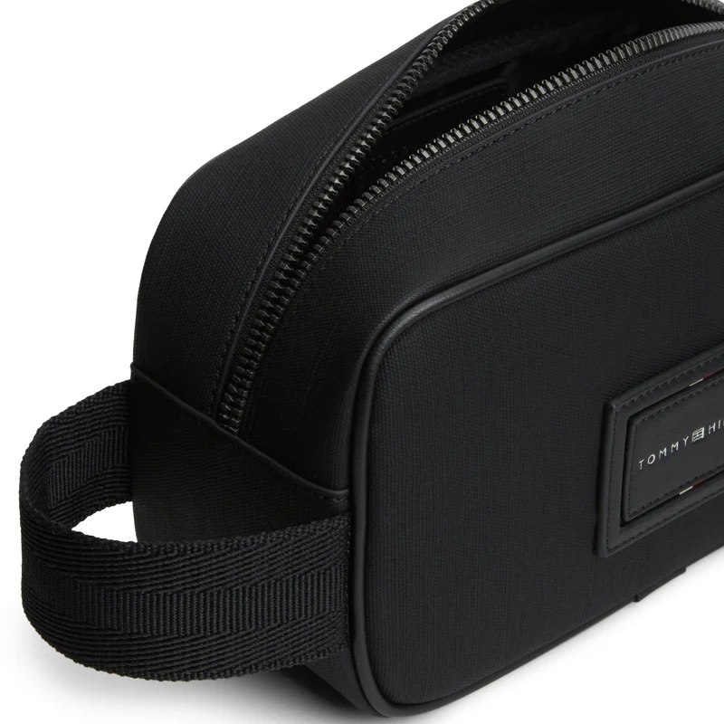 Tommy Hilfiger Foundation Washbag - Neceser 23 cm (black)