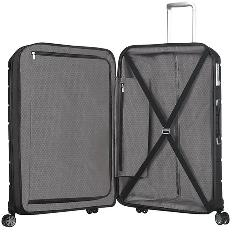 Samsonite Flux 4-Rollen-Trolley L 75 cm expandible (black)